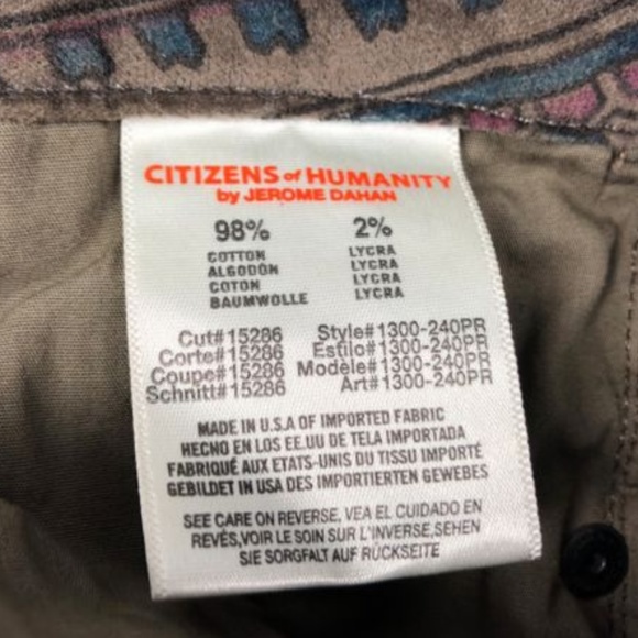 Citizens of Humanity Avedon Low Rise Skinny Leg - Picture 7 of 8